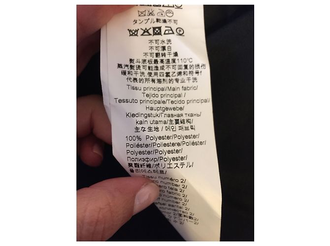 Kenzo bedrucktes Kleid T.36 Schwarz - Ansicht 5