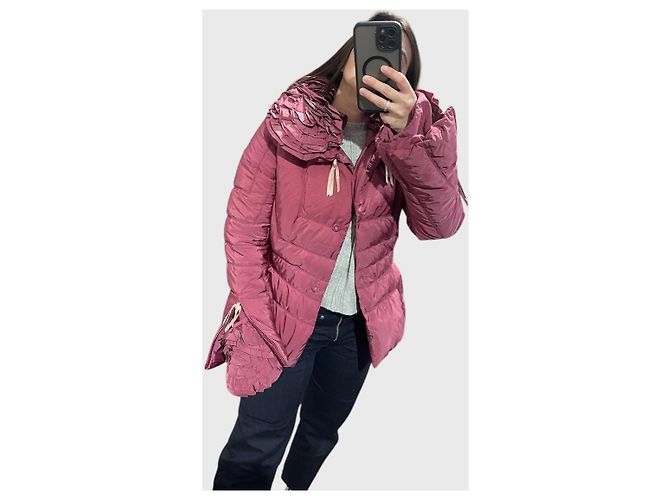 Plumífero Ermanno Scervino rosa T.38 - vista 9