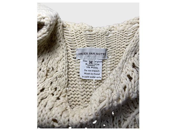 Top Dries Van Noten bege T.M - vista 4