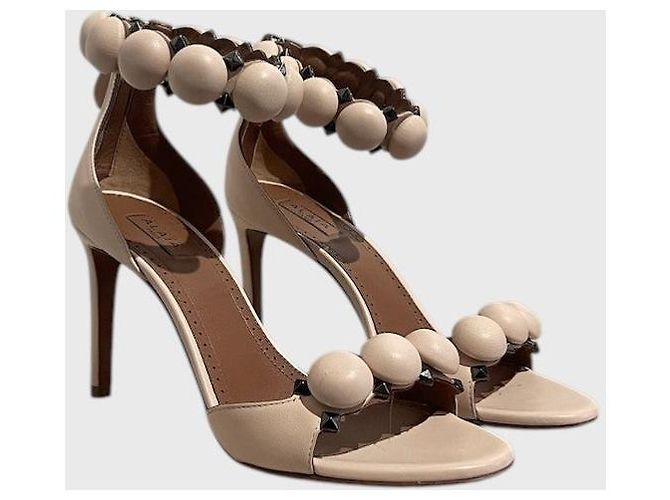 Alaïa Alaia Bombe Sandalen T.36 Pink - Ansicht 2