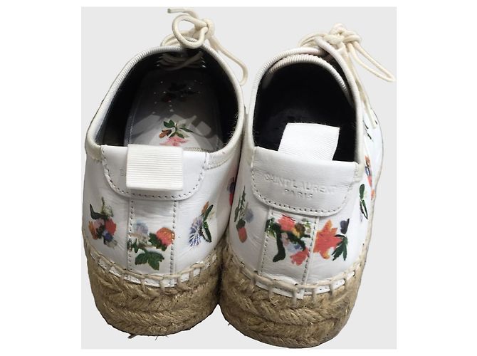 Autre Marque Espadrillas Saint Laurent T.36 Bianco - vista 3