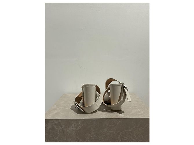 Sandali Gianvito Rossi T.37 Bianco - vista 4