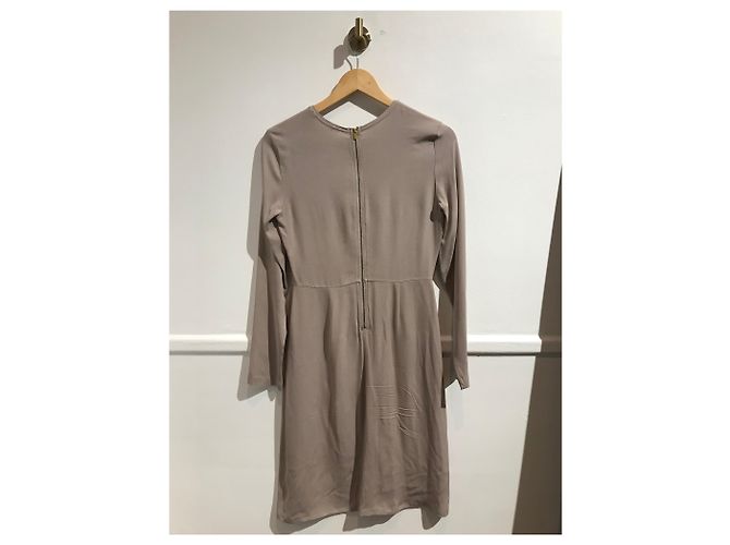 Diane Von Furstenberg Kleid beige T.M - Ansicht 3