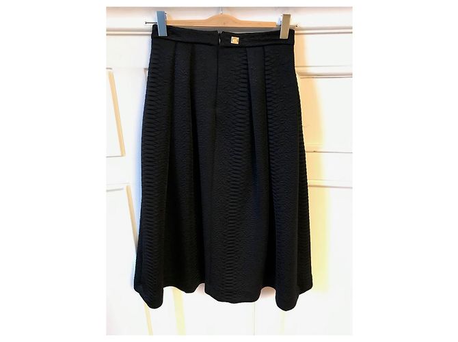 Roberto Cavalli Falda Cavalli negra T.34 Negro - vista 3