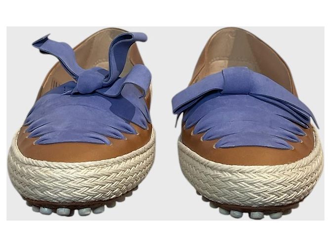 Mocassini Tod's camel T.34,5 Cammello - vista 4