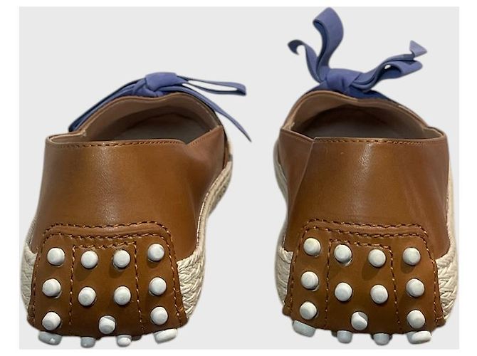 Mocassini Tod's camel T.34,5 Cammello - vista 5