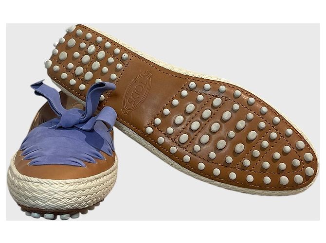 Mocassini Tod's camel T.34,5 Cammello - vista 7