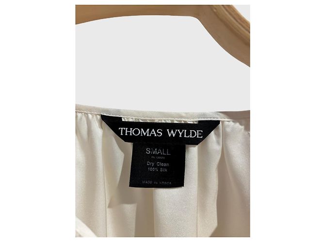Abito Thomas Wylde bianco T.S - vista 5