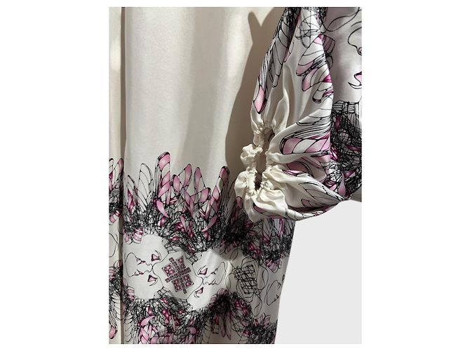 Abito Thomas Wylde bianco T.S - vista 6
