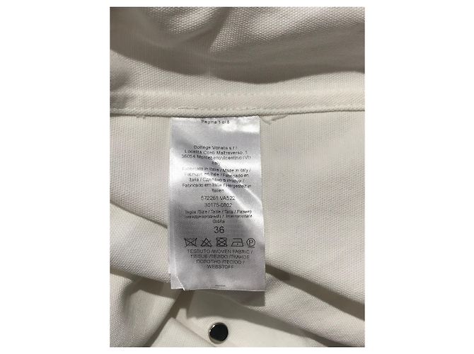 Camisa Bottega Veneta T.36 Blanco - vista 5