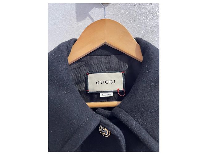 Gucci Mantel schwarz T.34 - Ansicht 5