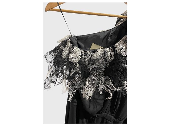 Mono Elie Saab negro T.M - vista 3