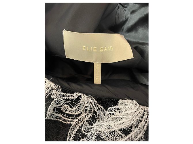 Mono Elie Saab negro T.M - vista 4