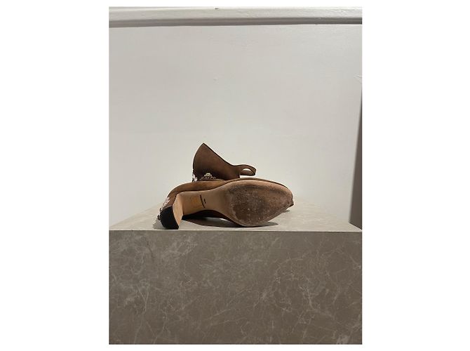 Décolleté Dolce & Gabbana marroni T.37,5 Marrone - vista 2