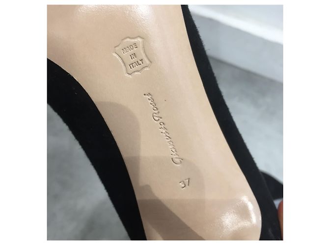 Décolleté Gianvito Rossi T.37 Nero - vista 6