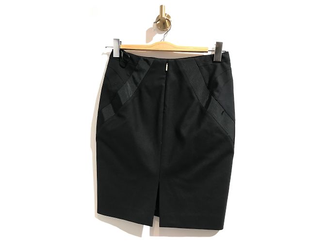 Falda Roberto Cavalli negra T.34 Negro - vista 3
