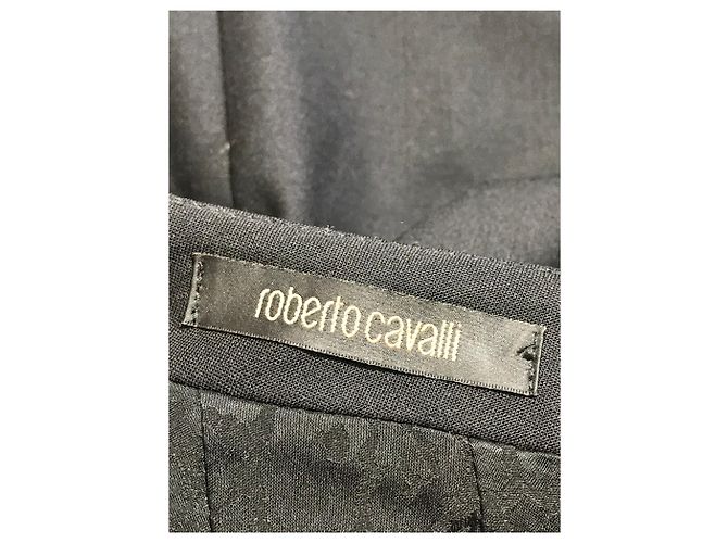 Falda Roberto Cavalli negra T.34 Negro - vista 4