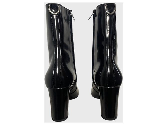 Autre Marque Stivaletti Saint Laurent neri T.39 Nero - vista 6