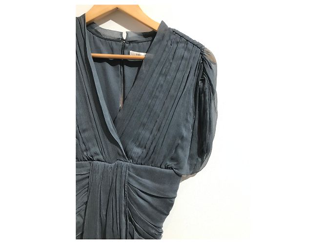 Diane Von Furstenberg Kleid grau T.0 - Ansicht 2
