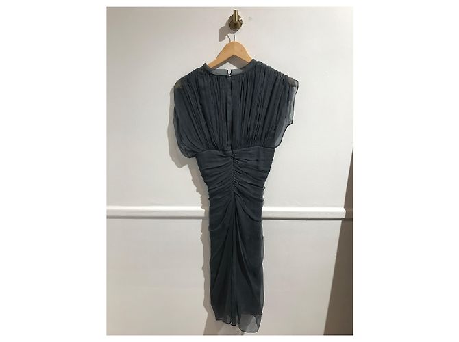 Diane Von Furstenberg Kleid grau T.0 - Ansicht 3