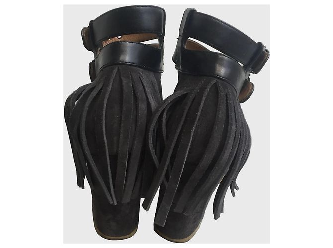 Sandalen Laurence Dacade T.36 Schwarz - Ansicht 4