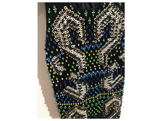 Vestido Peter Pilotto T.38 Negro - vista 2