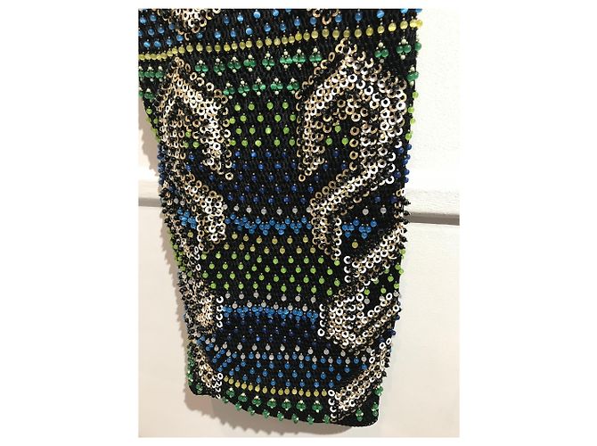 Vestido Peter Pilotto T.38 Negro - vista 3