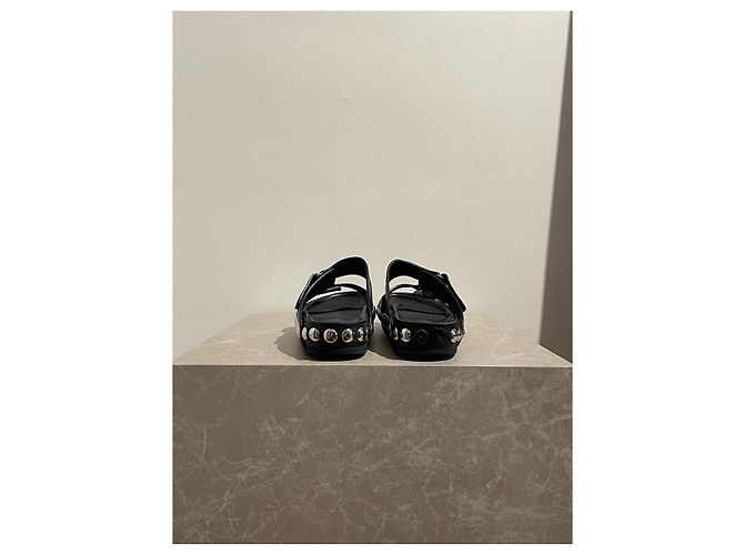 Sandali Giambattista Valli neri T.38,5 - vista 4