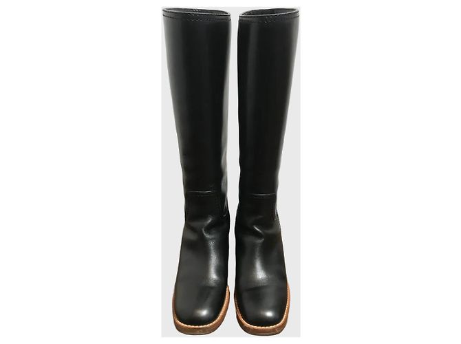 Gucci Stiefel schwarz T.38,5 - Ansicht 3