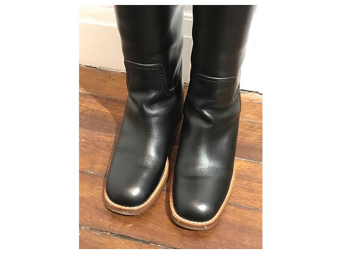 Gucci Stiefel schwarz T.38,5 - Ansicht 4