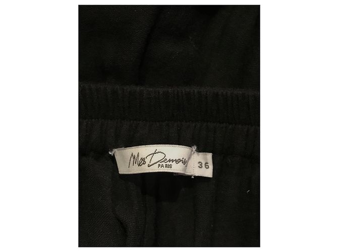 Autre Marque Falda Mes Demoiselles negra T.36 Negro - vista 4