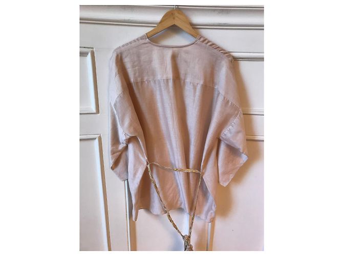 Autre Marque Jacke Mes Demoiselles T.0 Beige - Ansicht 2