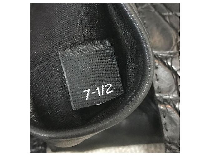 Balenciaga Handschuhe T.7,5 Schwarz - Ansicht 5