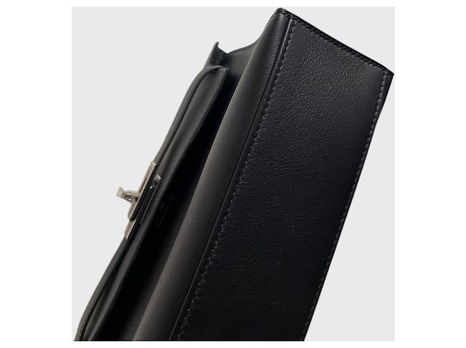 Pochette Hermès Kelly Noir Preto - vista 7