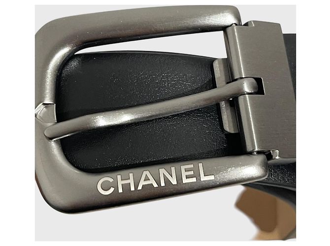 Cinturón Chanel negro - vista 2