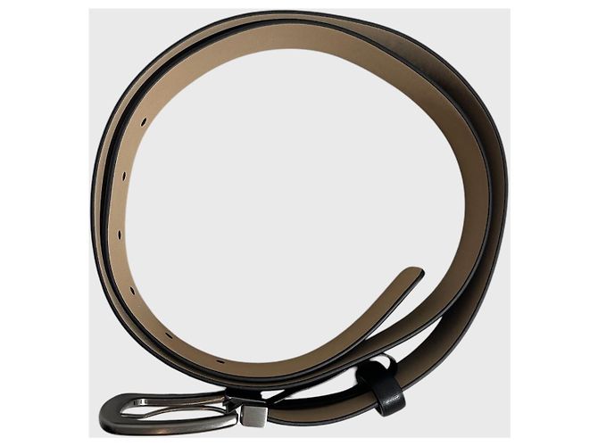 Cinturón Chanel negro - vista 4