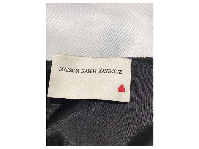 Maison Rabih Kayrouz Kleid Gr.38 Lila - Ansicht 4