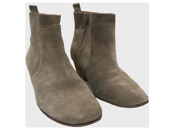 Botas Isabel Marant beige T.38 - vista 3