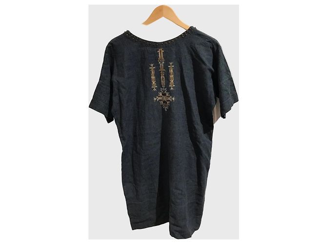 Vestido Isabel Marant gris T.2 - vista 3