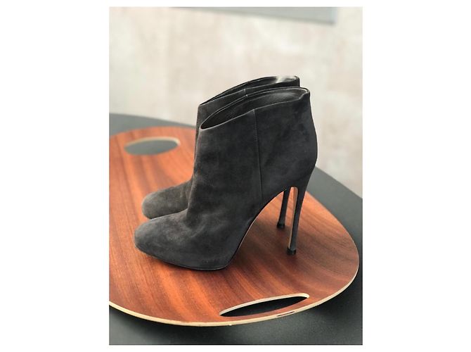 Gianvito Rossi Stiefel grau Gr.38 - Ansicht 4