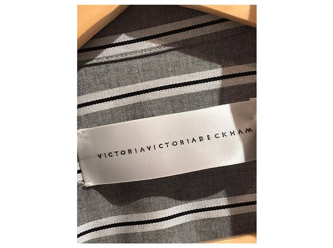 Camisa Victoria Beckham gris T.36 - vista 4