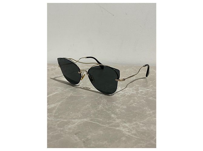 Gafas Miu Miu doradas Dorado - vista 4