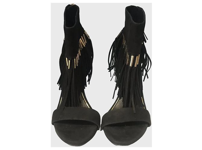 Sandali Rachel Zoe neri T.40,5 Nero - vista 2