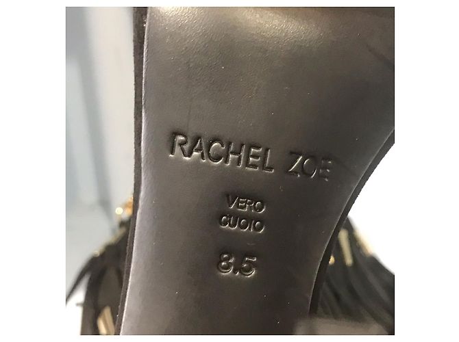 Sandali Rachel Zoe neri T.40,5 Nero - vista 5