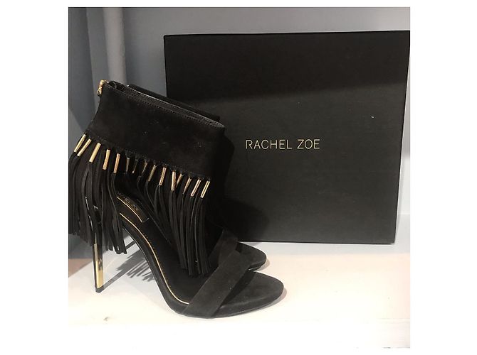 Sandali Rachel Zoe neri T.40,5 Nero - vista 6