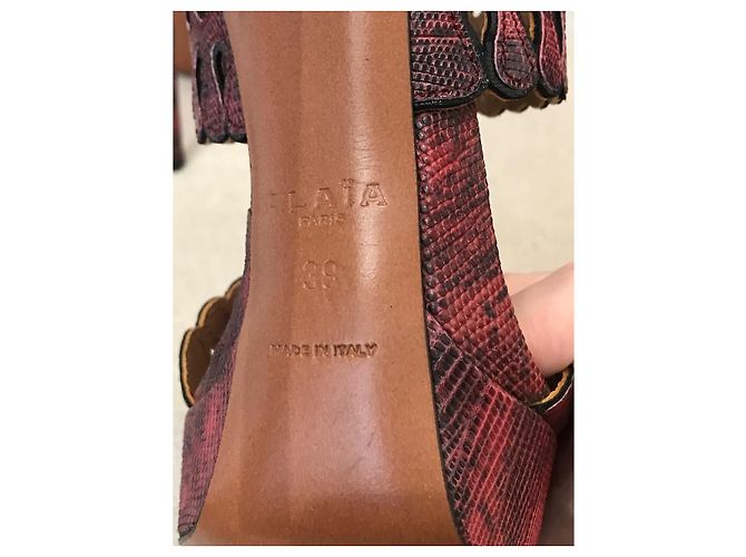Alaïa Sandali Alaia rosa T.39 - vista 6