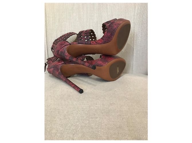 Alaïa Sandali Alaia rosa T.39 - vista 7