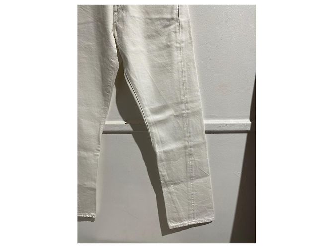 Vaqueros Balenciaga blancos T.29 - vista 4
