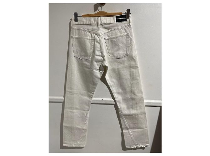 Vaqueros Balenciaga blancos T.29 - vista 6
