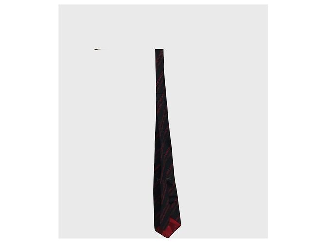 Cravatta Yves Saint Laurent nera Nero - vista 4